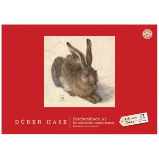 Edition Dürer Zeichenblock gekörnt A5 18 Blatt 100g/qm