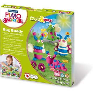 FIMO kids Modellier-Set Form & Play "Bug Budy", Level 1