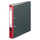 herlitz Ordner maX.file nature A4 50mm rot/Wolkenmarmor