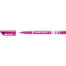 Fineliner mit gefederter Spitze - STABILO SENSOR M - medium - Einzelstift - pink