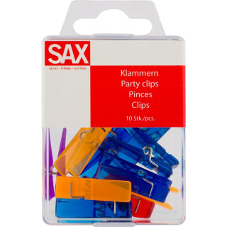 SAX Mini-Klammern bunt 10 Stück