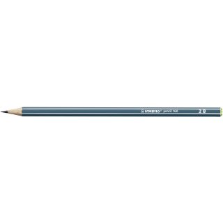 Bleistift - STABILO pencil 160 in petrol - Einzelstift - Härtegrad 2B