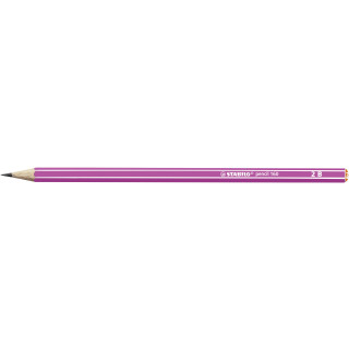 Bleistift - STABILO pencil 160 in pink - Einzelstift - Härtegrad 2B