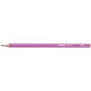 Bleistift - STABILO pencil 160 in pink - Härtegrad...
