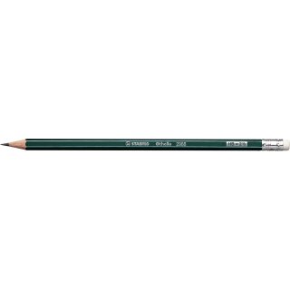 Bleistift mit Radiergummi - STABILO Othello - Einzelstift - Härtegrad HB