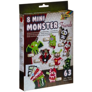 folia Häkelset "Mini Monster Friends"