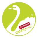 Umweltfreundlicher Filzschreiber - STABILO GREENpoint - 4er Pack - blau, schwarz, rot, grün