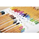 Fineliner - STABILO point 88 - 30er Pack - mit 30 verschiedenen Farben inklusive 5 Neonfarben