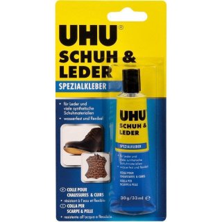 UHU Spezialkleber SCHUH & LEDER, 30 g Tube