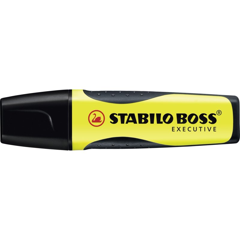 Premium-Textmarker - STABILO BOSS EXECUTIVE - Einzelstift - gelb