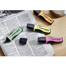 Premium-Textmarker - STABILO BOSS EXECUTIVE - 4er Pack - grün, pink, orange, gelb