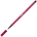 Premium-Filzstift - STABILO Pen 68 - Einzelstift - dunkelrot 68/50