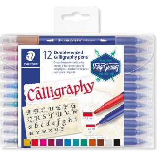 STAEDTLER calligraph duo Calligraphiemarker Design...