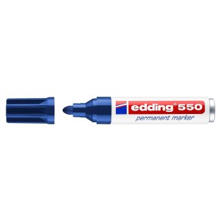 edding 550 Permanentmarker blau