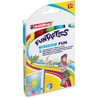 edding Funtastics 16 Window Fun 5er Set