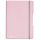 herlitz my.book flex Notizheft A4 2 x 40 Blatt liniert/kariert Color Blocking rosé