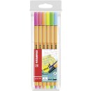 Fineliner - STABILO point 88 - 6er Pack - Neonfarben