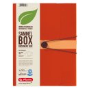 herlitz Heftbox / Sammelbox easy orga to go GREEN, DIN A4, orange