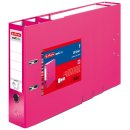 herlitz Ordner maX.file protect A4 80mm pink 5er Pack