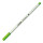 Premium-Filzstift mit Pinselspitze für variable Strichstärken - STABILO Pen 68 brush - Einzelstift -  hellgrün 568/33