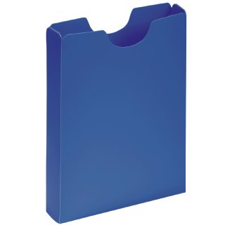 PAGNA Heftbox DIN A4, Hochformat, aus PP, blau