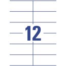 AVERY Zweckform Universal-Etiketten, 105 x 48 mm, weiß (3424)
