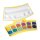 Pelikan Deckfarbkasten ProColor 735, 12 Farben, gelb