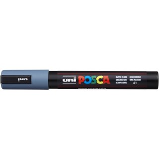 POSCA Acryl Marker PC-5M Mittelfeine Spitze 1,8 - 2,5mm, schiefergrau