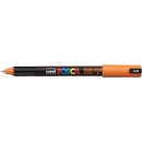 POSCA Acryl Marker PC-1MR Extra Feine Spitze 0,7mm, orange