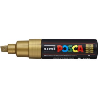 POSCA Acryl Marker PC-8K Breite Spitze 8mm, gold