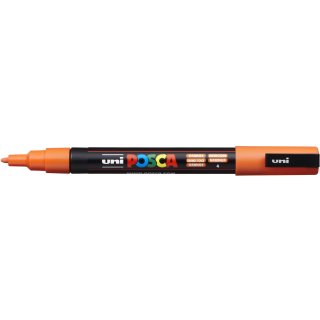 POSCA Acryl Marker PC-3M Feine Spitze 0,9 - 1,3mm, orange