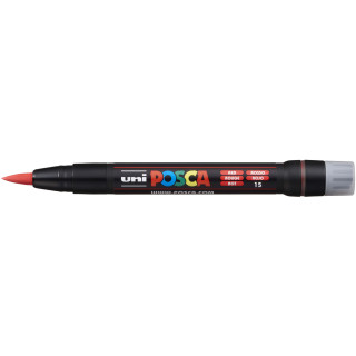 POSCA Acryl Marker PCF-350 Pinselspitze 1-10mm, rot