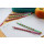 Ergonomischer Dreikant-Bleistift für Rechtshänder - STABILO EASYgraph in pastellgrün - Einzelstift - Härtegrad HB
