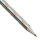 Schmaler Dreikant-Bleistift für Linkshänder - STABILO EASYgraph S Metallic Edition in Silber - Einzelstift - Härtegrad HB