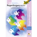 folia Regenbogenpapiermappe, 225 x 320 mm, 100 g/qm