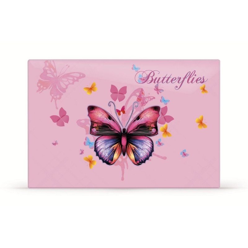 oxybag Schreibtischunterlage 60 x 40 cm Butterfly pink/rosa