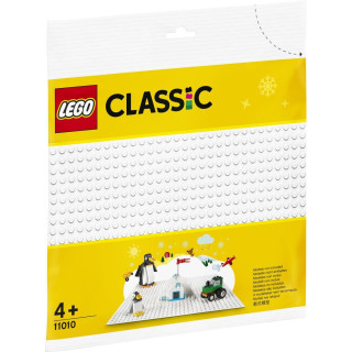 LEGO Classic Weiße Bauplatte 11010