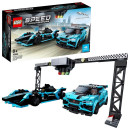 LEGO Speed Champions E Panasonic Jaguar Racing GEN2 car & Jaguar I-PACE eTROPHY 76898