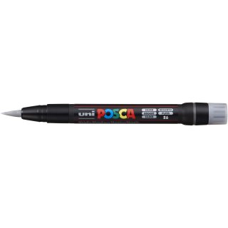 POSCA Acryl Marker PCF-350 Pinselspitze 1-10mm, silber