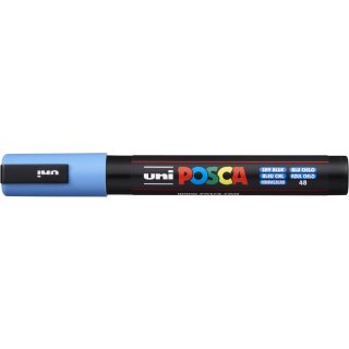 POSCA Acryl Marker PC-5M Mittelfeine Spitze 1,8 - 2,5mm, himmelblau