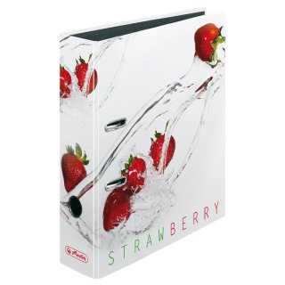 herlitz Motivordner maX.file Fresh Fruit Erdbeere 8 cm,...