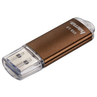 hama USB 3.0 Speicherstick FlashPen Laeta, 32 GB, braun