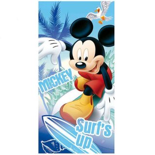 Strandtuch / Badetuch Mickey Mouse - surf´s up