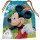 Turnbeutel / Turnsackerl klein 26,5 x 21,5 cm Mickey Mouse