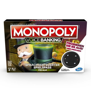 HASBRO "MONOPOLY Voice Banking" sprachgesteuerter Spielspass für alle