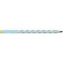 Ergonomischer Dreikant-Bleistift für Linkshänder - STABILO Easygraph in blau - Einzelstift - Härtegrad HB