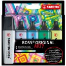 Textmarker - STABILO BOSS ORIGINAL - ARTY - 4er Pack -...