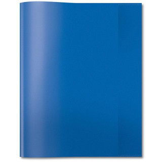 ÖKO-PLUS Heftumschlag Quart Extra Stark 145µm blau
