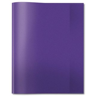 ÖKO-PLUS Heftumschlag Quart Extra Stark 145µm violett
