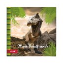 ROTH Freundebuch "Tyrannosaurus", 165 x 165 mm, 64 Seiten